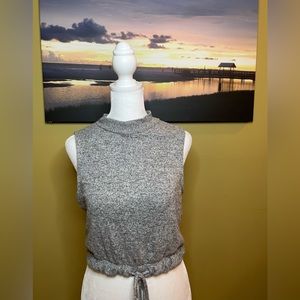 Fashion Nova Mock Turtleneck Top - M